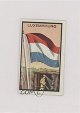 1963 Topps Midgee Flags Luxembourg Luxemburg #54 hg6