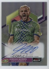 2023 Topps Finest MLS Auto Jordan Morris #A-MO Auto r7s