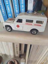 modellino auto vintage 1/43 ambulanza Land rover mebetoys.ottime condizioni 