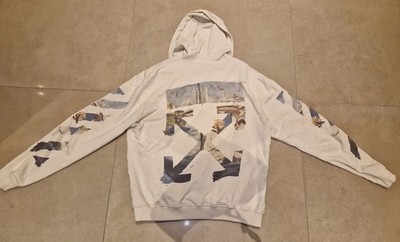 off white kaputzenpullover