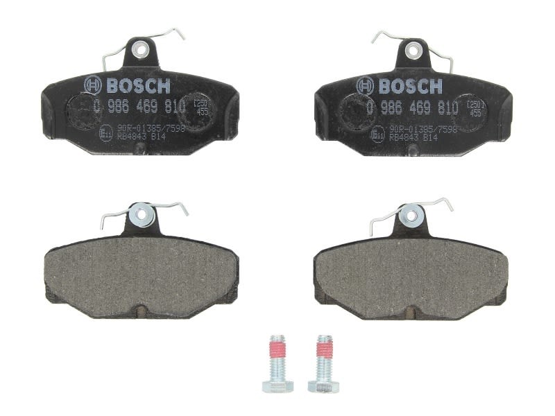 Plaquettes de frein BOSCH pour Ford Escort V 2.0 de 1991 à 1995