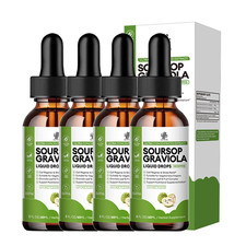 Pure Soursop Graviola Extract Liquid Drop Support Regeneration Immune Gut Health