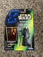 Star Wars Power of the Force POTF Green Card Basic Figures Emperor Palpatine A