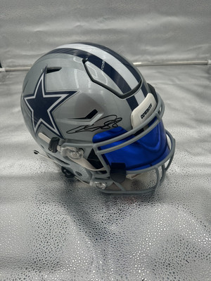CeeDee Lamb Full Size Signed Dallas Cowboys Speed Flex Authentic