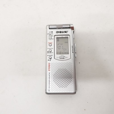 Sony ICD-ST10 Stereo Digital Handheld IC Voice Recorder