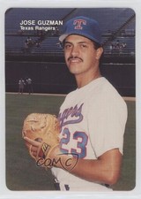 1988 Mother's Cookies Texas Rangers Stadium Giveaway Jose Guzman #23 0q3