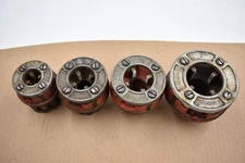RIDGID  Ratchet Pipe Threader Head With 3 Dies 1”  3/4” 1/2” 1/4" Dies
