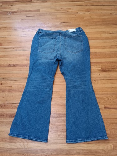 Warp Weft Jeans Damen Gr. 22 Mia Miami Flare Bootcut Blau Denim - Bild 2 von 14