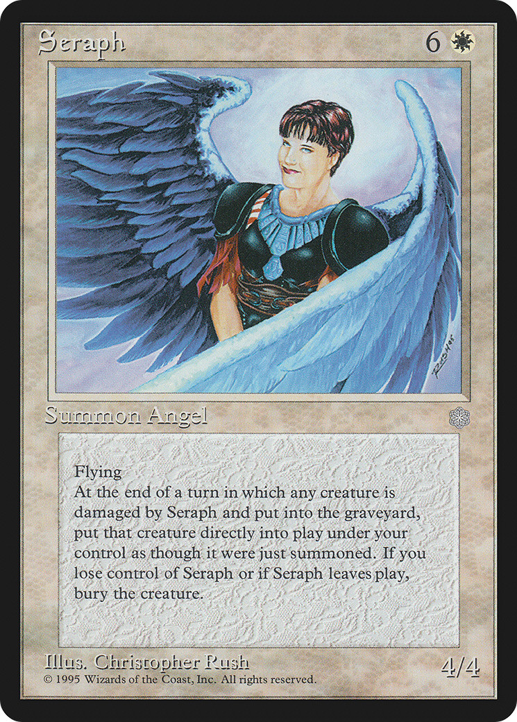 Seraph (HP) Ice Age ICE Magic MTG