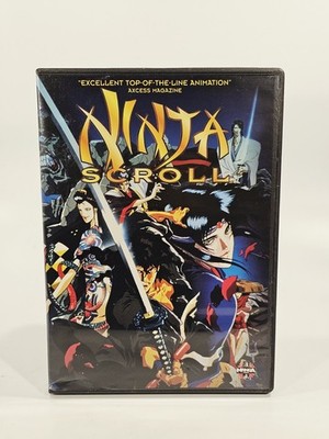 Ninja Scroll DVD 1995 Yoshiaki Kawajiri Rare Japanese Anime 