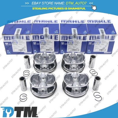 Mahle Pistons Rings Set Φ83+0.5mm For Mercedes-Benz M274.910 C180 1.6T CGI E180