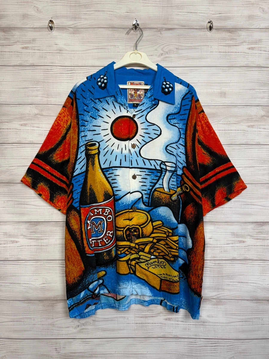 Mambo Hawaiian Casual Button-Down Shirts for Men for sale | eBay