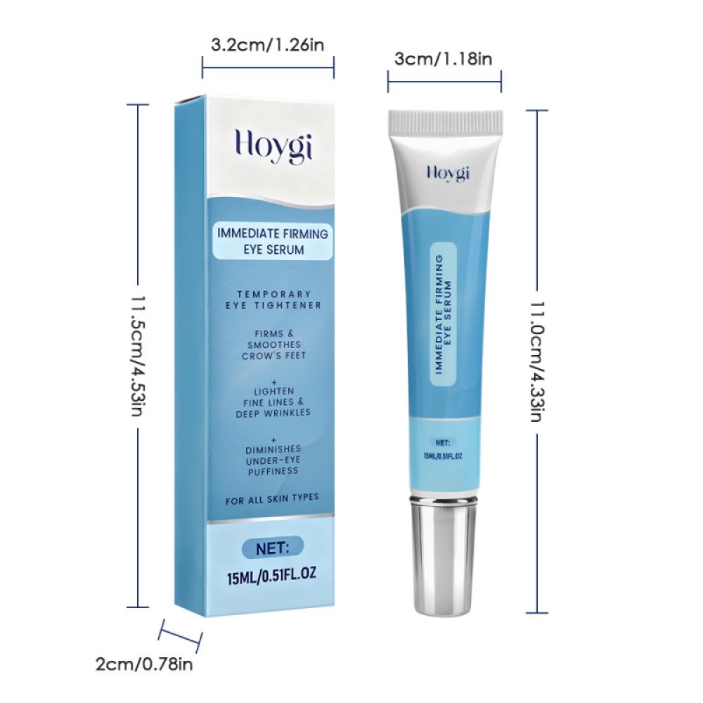 3PCS Firming Eye Serum for Rapid Reduces Under-Eye Bags, Wrinkles, Dark Circles