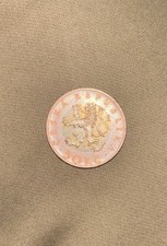 Czech Republic 50 Korun Coin 2017 Multicolor Lion and Prague Castle Design