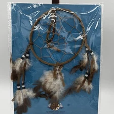 Authentic Lakota (Sioux) Dream Catcher St. Joseph's Indian School New In Package
