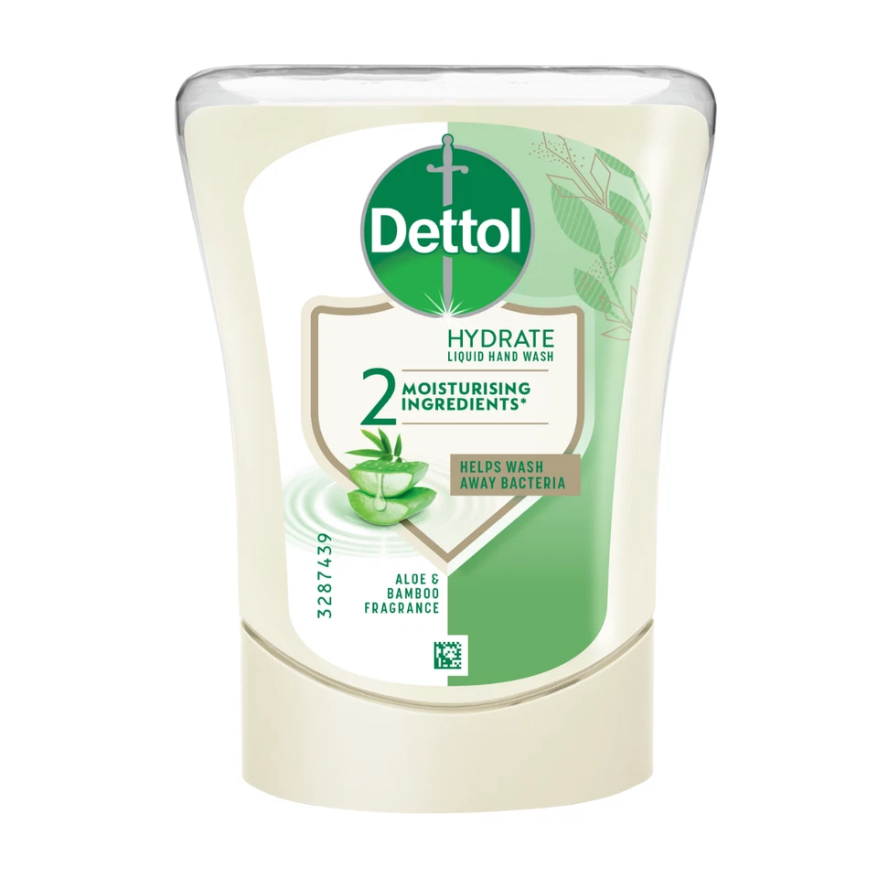 Dettol No-Touch Nachfüller Flüssigseife, Handseife Refill Aloe Vera 250ml - Bild 2 von 4