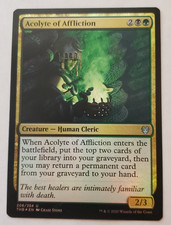 1x Acolyte of Affliction FOIL Theros Beyond Death MTG Magic the Gathering NM