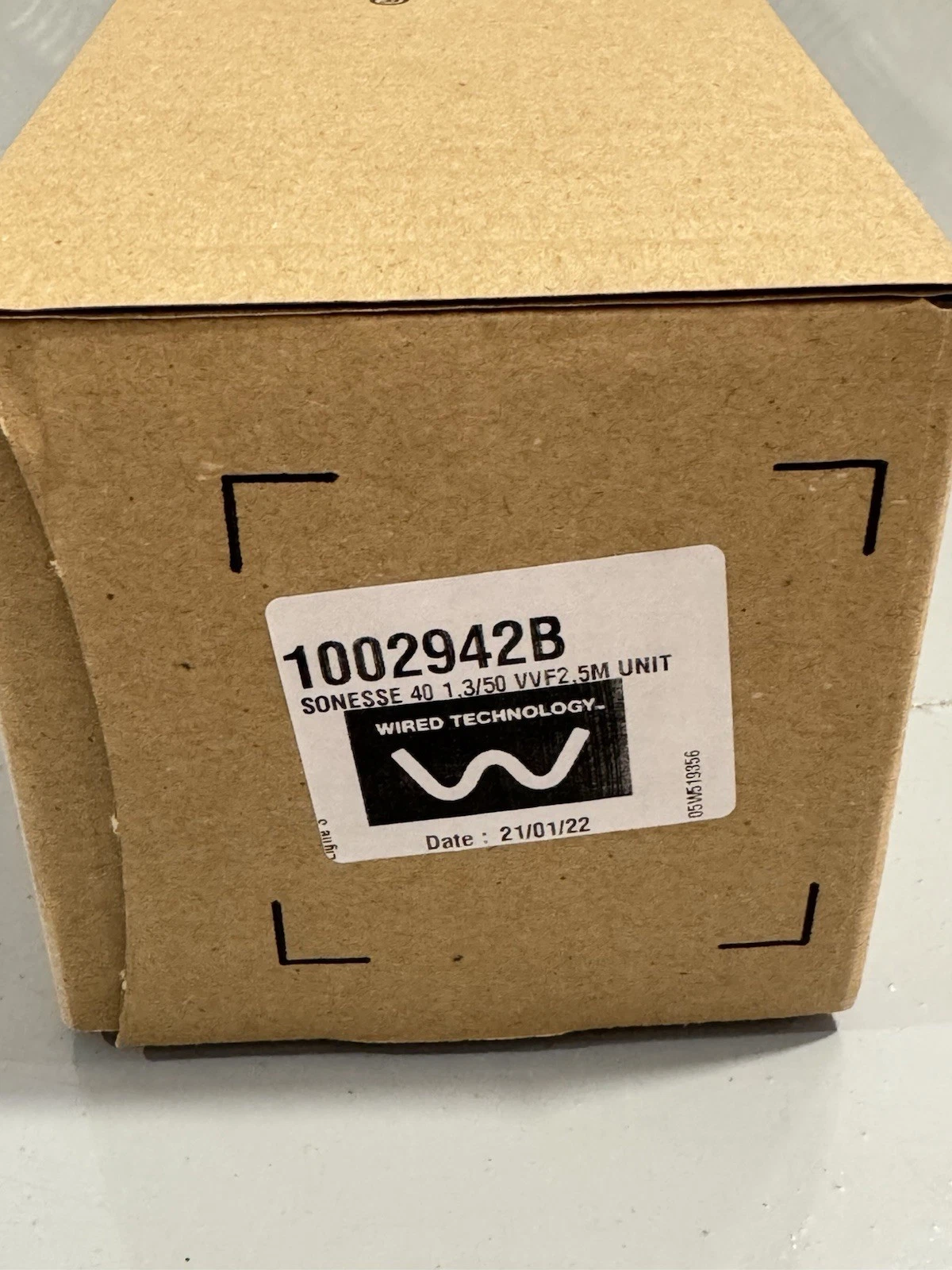 Somfy Sonesse 40 1.3/50 VVF White 2.5m Cable 230V 50Hz IP44 Brand New 1002942B 7