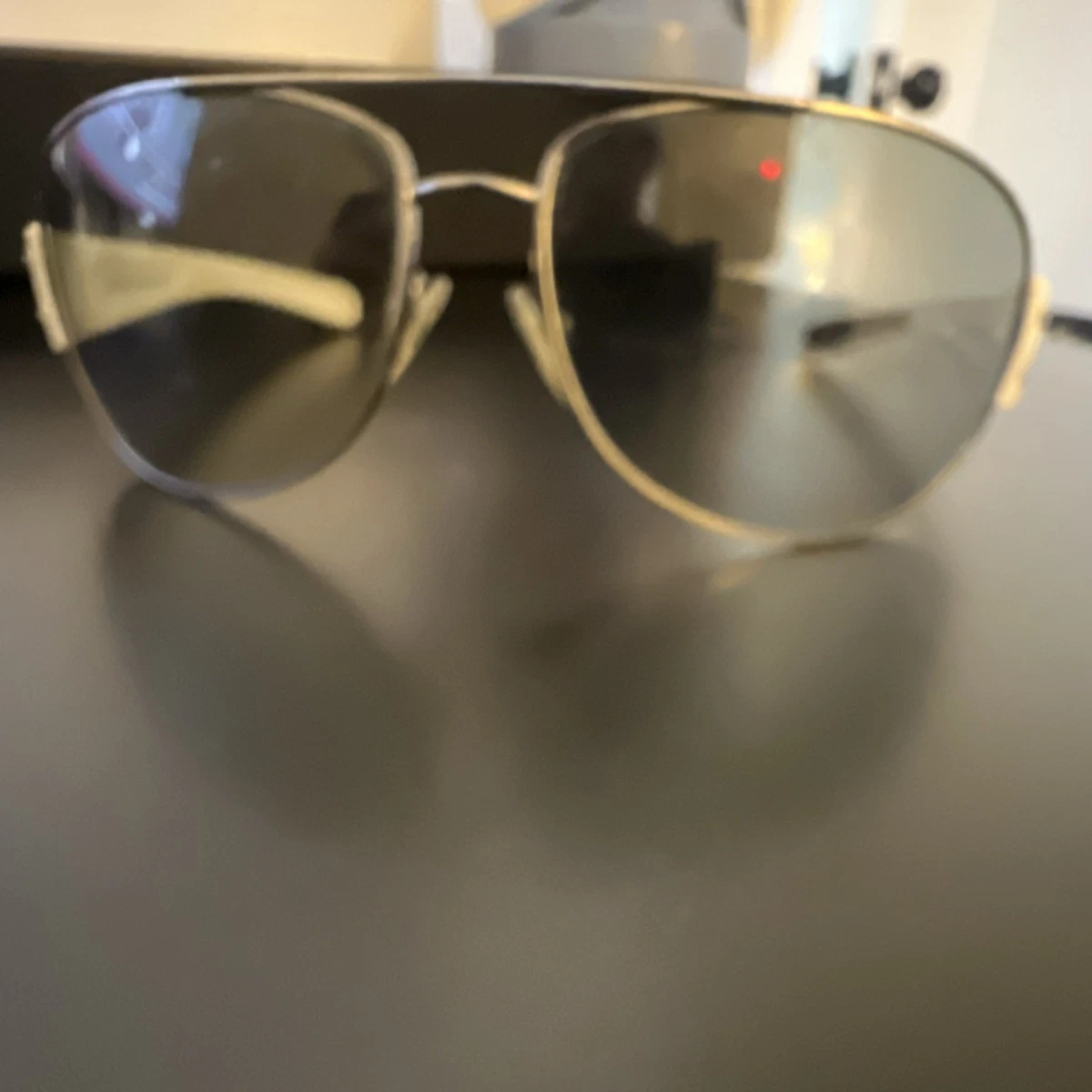 PRADA Gray Aviator Sunglasses for Men for sale | eBay display picture 1