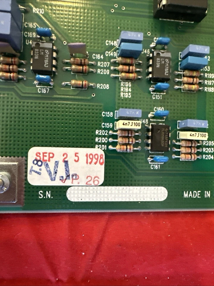 Dukane Canada Audio Routing Card 110-3524A Rev B - Image 4 of 4