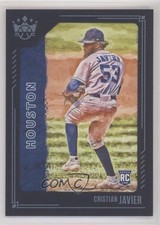 2021 Panini Diamond Kings Blue Framed Cristian Javier #44 11vc