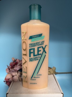 Vintage Revlon Flex Balsam & Protein Frequent Use Conditioner 15oz Triple Action