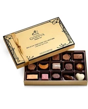 Godiva Belgian Heritage Collection Box Limited Edition 15 Pcs - FAST SHIPPING