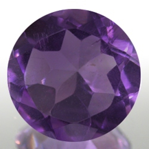 Masterpiece Collection: Round Genuine (Natural) Bright Purple Amethyst (2-9mm) - Picture 1 of 1