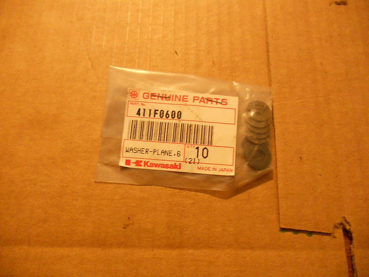 NOS Kawasaki Washer Qty 10 ZG1000 ZX1100 VN1500 KZ1000