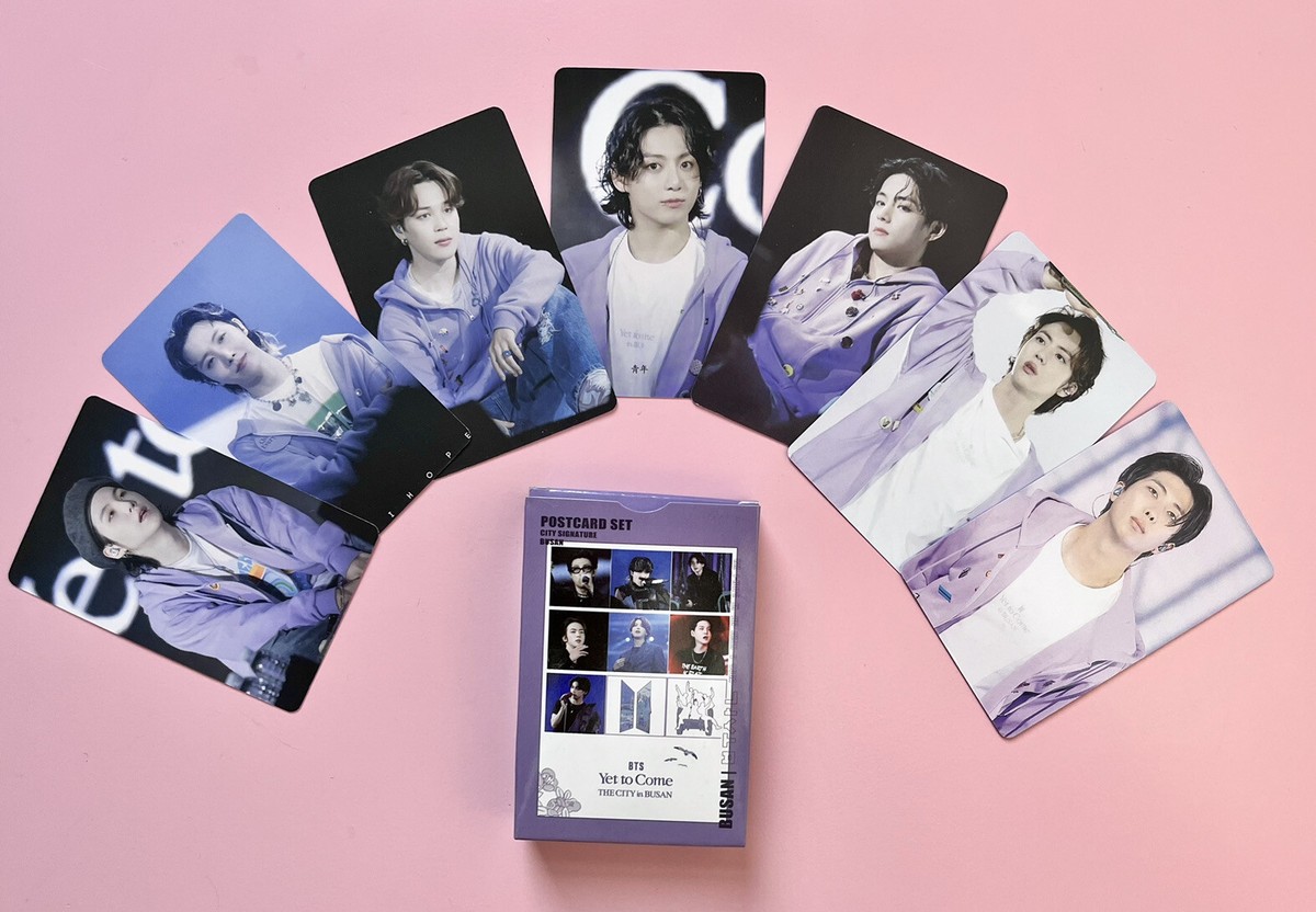 BTS Yet To Come THE CITY in BUSAN lomo 55 photocards. Bangtan ARMY