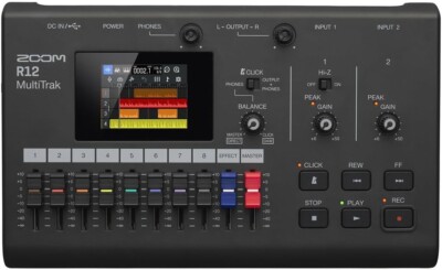 Zoom R12 Multi Track Portable Recorder JP NEW