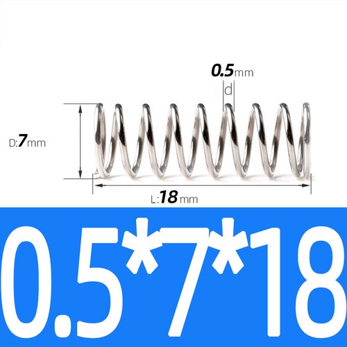 Compression Spring Steel 0.2 - 1mm Wire Dia 2mm - 12mm OD Small Pressure Springs - Picture 36 of 130