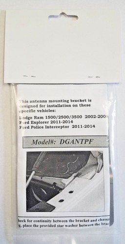 Montaje específico de vehículo NCG DGANTPF para Dodge Ram, Ford Explorer + Intercepción policial - Imagen 3 de 3
