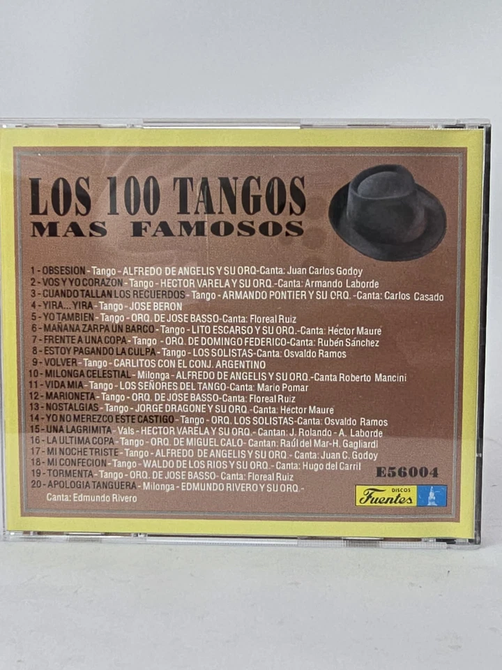 Los 100 Tangos Mas Famoos Compilation Set Of 6 Cd's Mint Condition  Foto 3 de 4