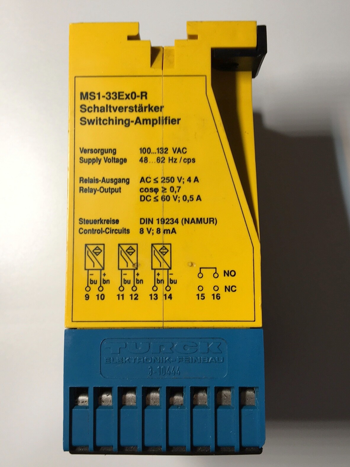 Turck Multi Safe Switching-Amplifier MS1-33Ex0-R | eBay