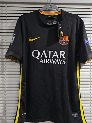BARCELONA THIRD 2013/2014 - RETRO - Football Soccer - Black - 2XL
