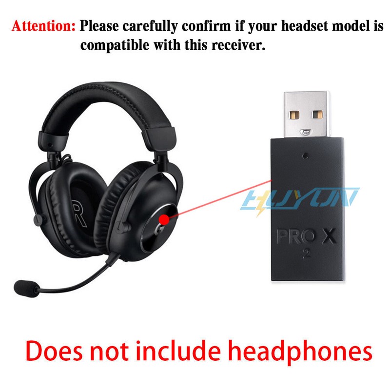 Receiver Unit For Logitech G Pro X2 Lightspeed Wireless Gaming Headset