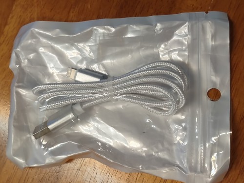 1-PACK 3FT Heavy Duty USB Braided Charger Cable Cord for iPhone, iPad, iPod - Picture 9 of 9
