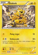 Elektek - XY03:Poings Furieux - 29/111 - Carte Pokemon Neuve Française