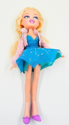 MGA Bratz Doll Cloe 2001 Blue Dress Pink Jacket
