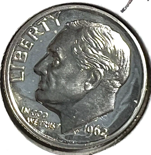 1962 Rosevelt Dime BU Silver 10 Cents