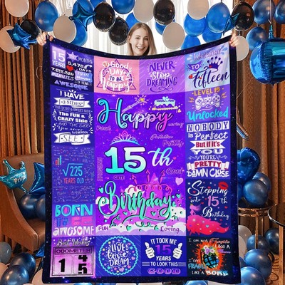 Blanket Ideas For 13 Year Old Birthday Gift Birthday Gift Ideas 15 Yr