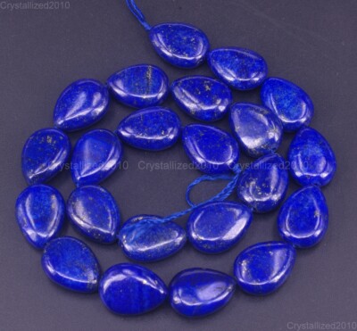 Pietra Preziosa Lapislazzuli Naturale Perline A Goccia 8 Mm - Foto 11