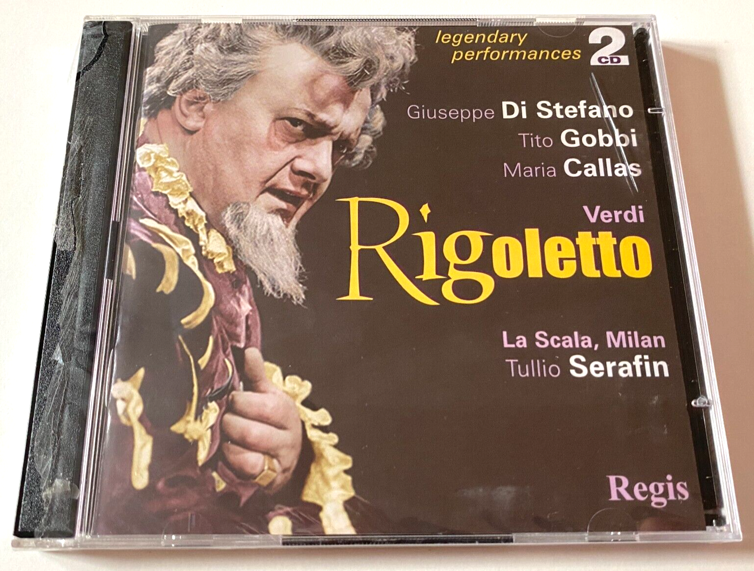 Verdi - Rigoletto Complete Opera In 3 Acts Sealed 2x CD Albums 2007 Maria Callas