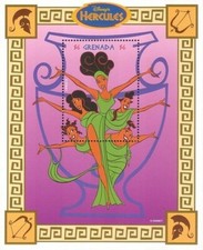 Disney 1997 Grenada - Disney's HERCULES Miniature Sheet Nº2 - MNH