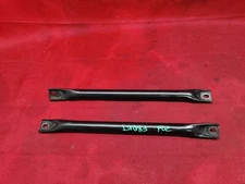 BMW 740 750 760 ENGINE BAY LEFT RIGHT RADIATOR SUPPORT V CROSS BRACE BAR SET