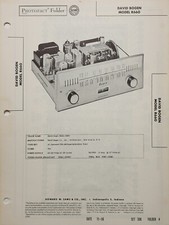 SAMS PHOTOFACT SERVICE MANUAL 336-4 DAVID BOGEN RADIO TUNER R660