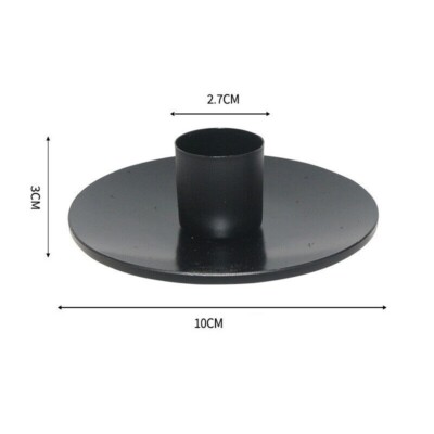 Candle Holder Metal Candlestick Desktop Decor Wedding Party Festival Candelabra