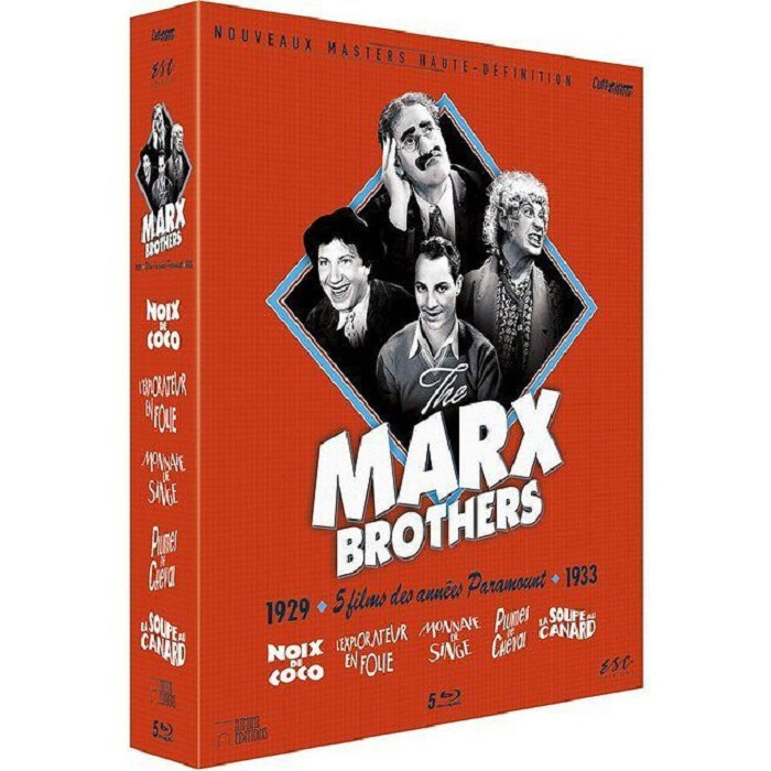 Marx Brothers Cult Cofanetto Blu-Ray Nuova