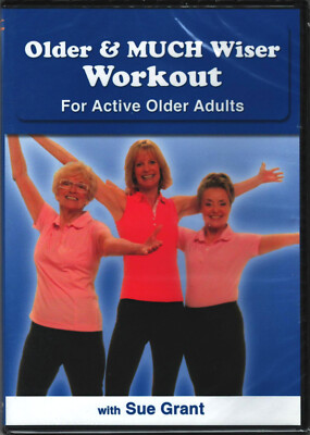 OLDER and MUCH WISER WORKOUT for SENIORS on a DVD of ACTIVE ADULTS Fitness VIDEO